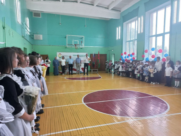 1 сентября в Каплинской школе.